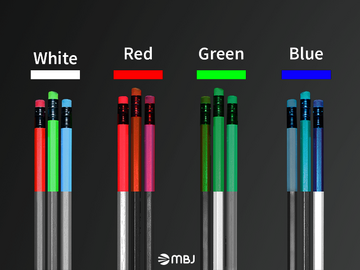Color light oncolorful pencils